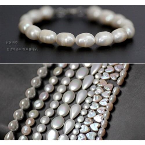10pcs Diy Handmade Accessories Natural Shell Pearl Circular Beads Beads Beads Temperament Earrings Material Pendant