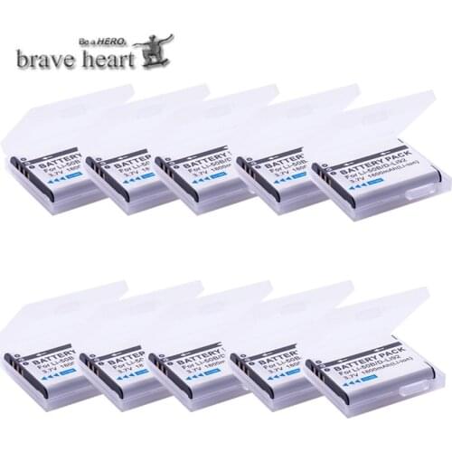 10x 1800mAh Li-50B D-LI92 Li 50B D LI92 Li-ion camera Battery for Olympus MJU Stylus 1010 1020 1030SW 9000 SH21SH25 SP720UZ