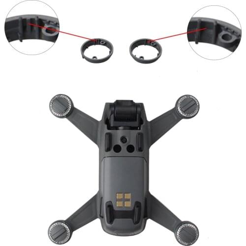 4 PCS For DJI Spark Drone-LED Shade Lights Lamp Cover & Lamp Cover Plate/Base For Spark Lamp Protection Component Replacement