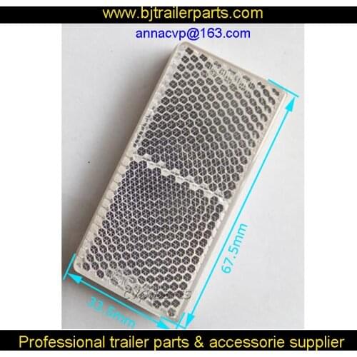 PROMOTION!!! TRAILERS TRUCK CARAVAN REFLECTOR ACCESSORIES PARTS white TRAILER REFLECTOR TAPE trailer parts