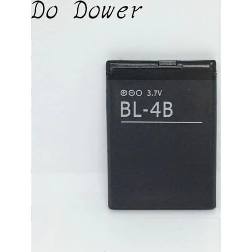Do Dower High Qualtiy 700mAh BL 4B BL-4B Battery For Nokia 5000 61112505 3606 3608 2670 2660 2630 N75 N76 BATTERY BL4B