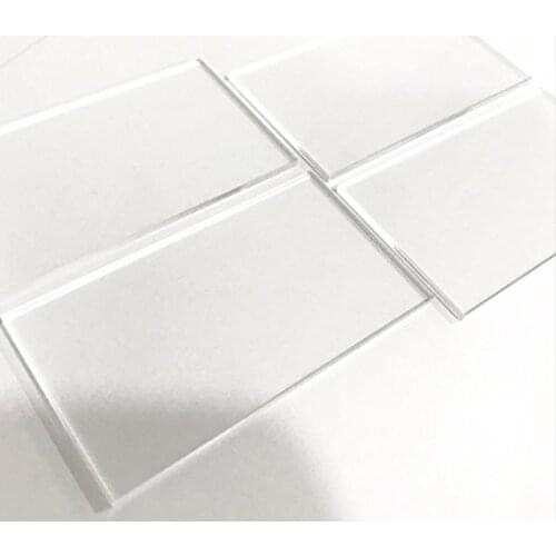 ACRYLIC CIRCLE CLEAR BLANK Rectangle Square 1/8" THICK Square Escort Place Cards for Wedding Birthday Parties Table Numbers