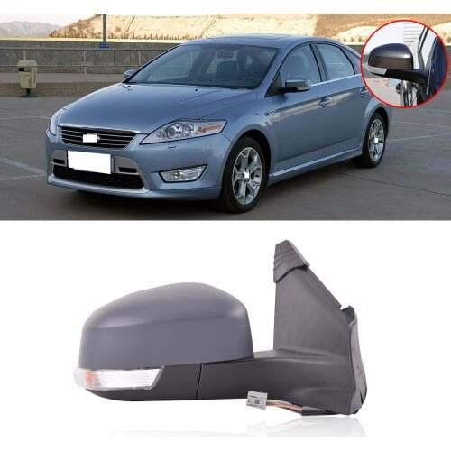 CAPQX 7/9/11 Wire side rear view mirror For Ford Mondeo 2007-2012 Outside Rearview Mirror assembly Manual or Electric