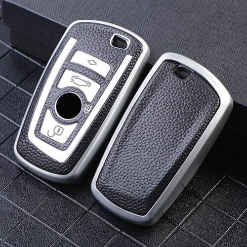 TPU Car Key Cover For BMW 520 525 F30 F10 F18 118i 320i 1 3 5 7 Series X3 X4 M3 M4 M5 Remote Keychain Holder Protection Case