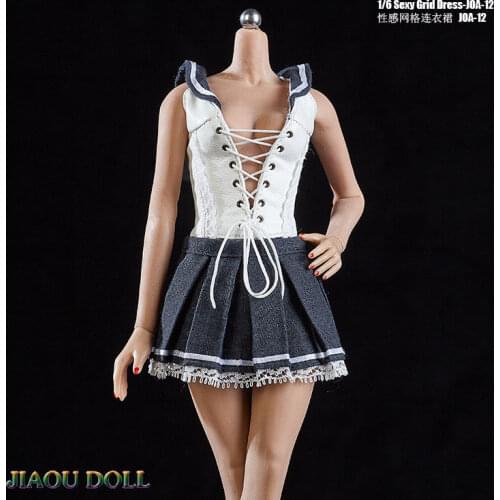 1/6 Scale JOA-12 Female Sexy Sailor Suit Skirt Briefs Cosplay clothes for 12 inches Action Figures