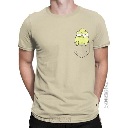 Leisure Pocket Pupa Solar Opposites T-Shirt Men O Neck Pure Cotton T Shirts Classic Tee Shirt Birthday Present Clothing
