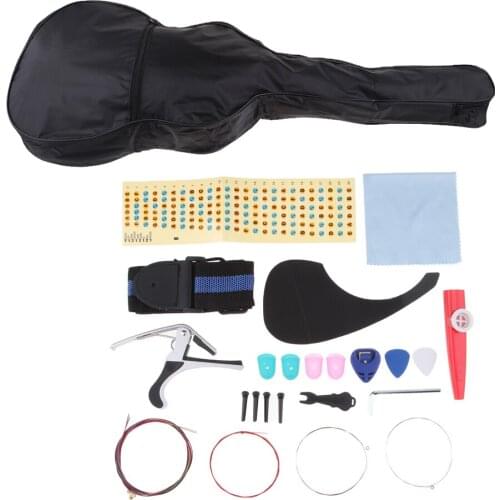 Guitar Accessory Kit For 40 Inch Guitar Replacement Accessory Parts