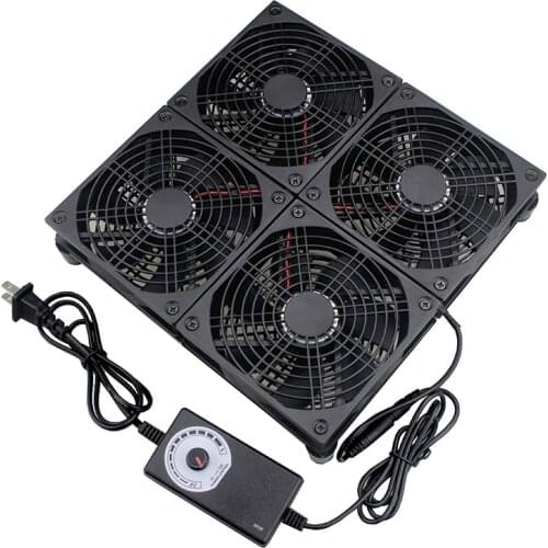 120mm Large AirFlow Silent High Speed Router Cooler PC Laptop Computer Cooling Cooler Base for ASUS GT RT-AC5300 Gaming Router