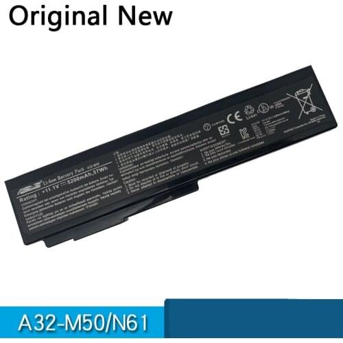 Original A32-N61 A32-M50 Laptop Battery For ASUS G50 G51 X64 N61 N61J N61D N61V N61VG N61JA N61JV M50s N43S N43JF N43JQ N53 N53S