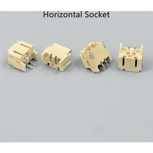 PH2.0 2.0mm connectors SMD female socket straight Vertical/Horizontal 2P 3 4 5 6 7 8 9 10PIN