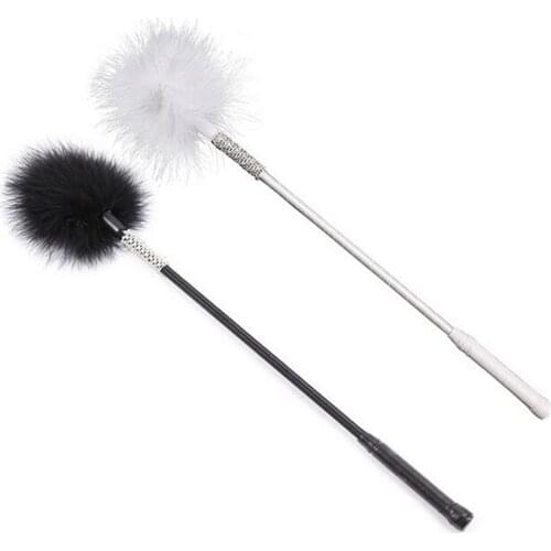 Adult Games Sexy Fetish Feather Soft Ticklers Spanking Flirting Slave Flogger BDSM Sex Bondage Erotic Toys Sex Toys for Couples