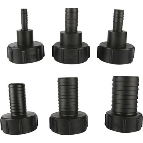 Inlet S60 Coarse Female Thread IBC Tank Adapter Outlet 1/2" 3/4" 1" 1.25" 1.5" 2" Pipe Interface IBC Tank Fitting Accessories
