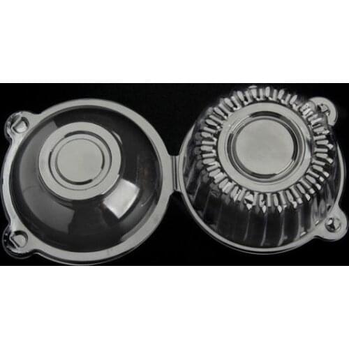 Cathead Clear Plastic Cupcake Bowl Muffin Fruit Pod Dome Container 100pcs