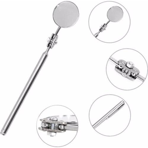 2020 Car Repair Tool Maintenance Folding Telescopic Reflector Welding Chassis Inspection Mirror Car Inspection Lens Manual Tool