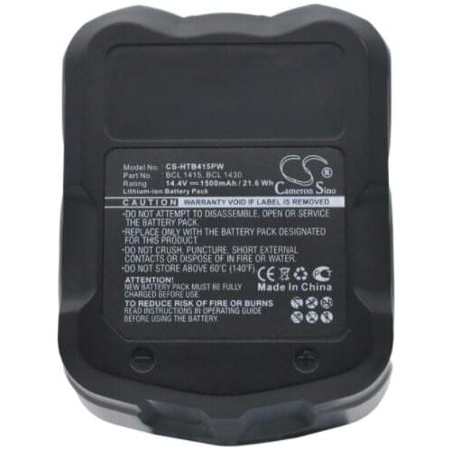 Cameron Sino 1500mah battery for HITACHI C-2 CJ 14DL DH 14DL 20DV DS 14DAF2 14DFL 14DFLG 14DL 14DMR 14DV