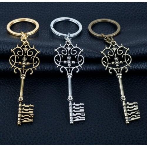 Vintage Keychain Hollow Crown Keys Pendant Key Cover Key Ring Key Holder The Nutcracker And The Four Realms Charm Jewelry