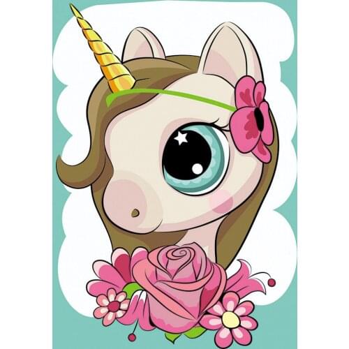 Картины цветов по номерам Цветной China At AliExpress