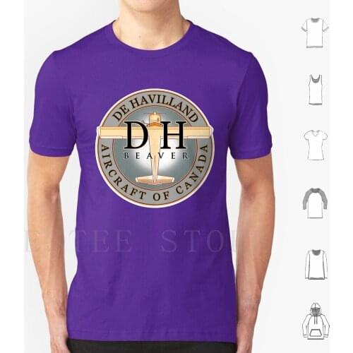 Dehavilland Beaver Dh2 Canada T Shirt Cotton Men Diy Print Dehavilland Beaver Dh2 Canada Plane Float Pilot Bush