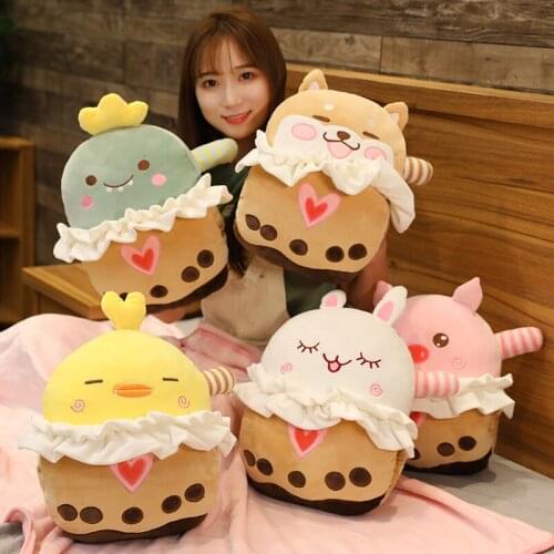 Baby Blanket Animal Throw Pillow Plush Stuffed Animal Toy Dinosaur Pig Dog Winter Hand Warmer 3 In 1 Blanket