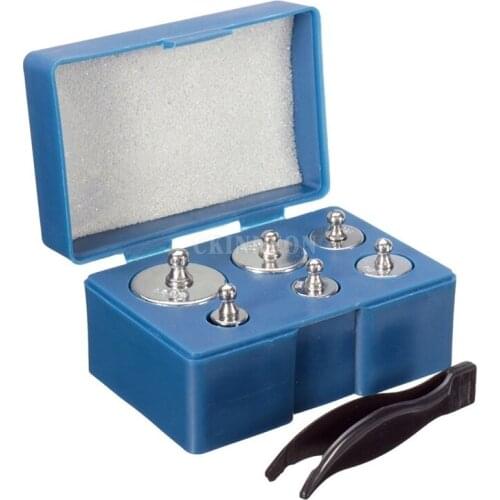 DHL 50set 100G Precision Calibration Weight Digital Scale Set Kit with Tweezers For Weight Scale Tools