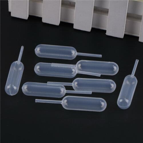 Ring Mould Or Disposable Plastic Squeeze Transfer Pipettes Dropper For Silicone Mold UV Epoxy Resin Jewelry Making