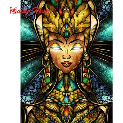 Diamond Painting Egypt woman,wall Picture Art Decor Cross-Stitch Mosaic diamant embroidery sale queen portrait hot gift