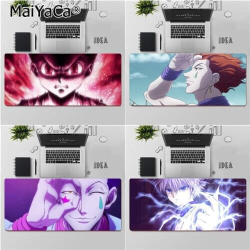 Maiyaca Hunter x Hunter Anime Hisoka Gon Freecss Beautiful Anime Mouse Mat Free Shipping Large Mouse Pad Keyboards Mat