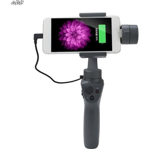 USB Data Line phone Charging cable OSMO battery discharge for DJI OSMO Mobile 2 Handheld Gimbal Accessories