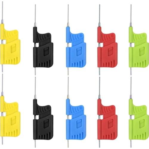 New Upmely Micro IC Clamp TSOP/MSOP/SSOP/TSSOP/SOIC/SOP CLIP 10 Pcs/Set Mini Chip Clip for IC Competitive Price Multicolor