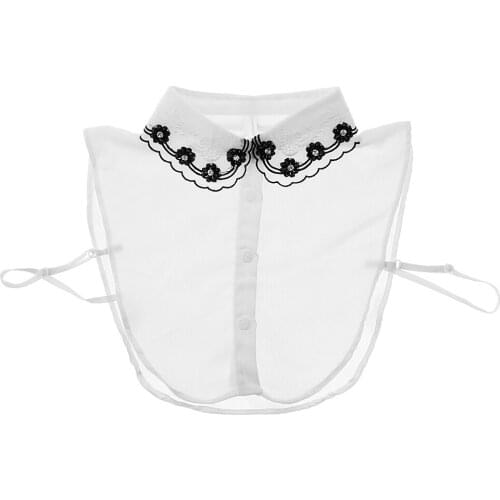 Womens False Collar Fake Half Shirt Blouse Collar Vintage Detachable Collar