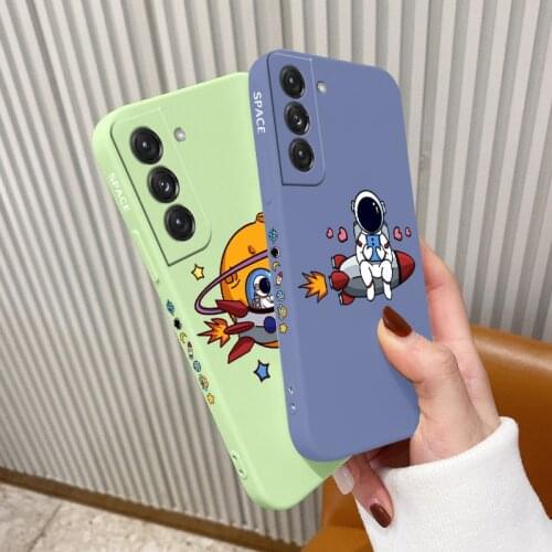 Liquid Silicone Phone Case For Samsung Galaxy S21 S20 FE S10 Note 20 10 Camera Protective Soft Back Cover On A72 A52 A42 A32 A71