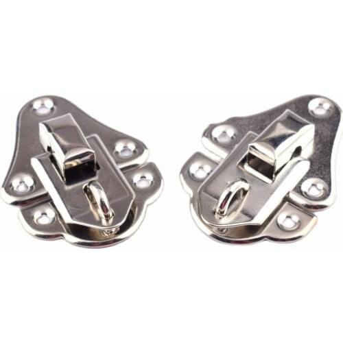 8pcs Box Lock Buckles Latches Toggle Lock Hasp Latch Decorative Hasp Box Trunk Latch Hasps for Jewelry Wooden Boxes Suitcase