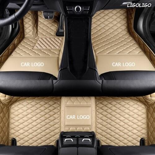 LIGOLIGO Custom car floor mats for Skoda octavia fabia rapid superb kodiaq yeti KAROQ KAMIQ car foot ma styling car accessories