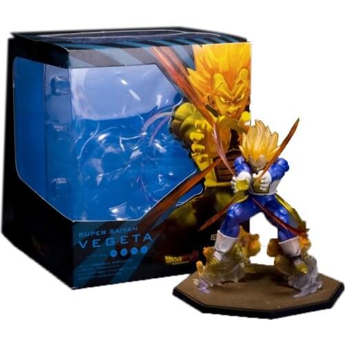 Bandai Original Dragon Ball F.ZERO Anime Figures F.ZERO Vegeta PVC Action Figure Collections Model Dolls Toys Gifts for Boys