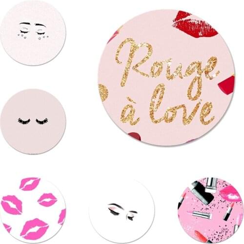 Makeup Lip Brooch Pin Cosplay Badge Accessories For Clothes Backpack Decoration Gift