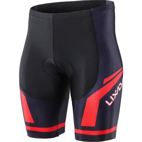 Quick Drying 3D Buffered Pad Mens Cycling Shorts Bicycle Shorts with Cushion Pad Shorts Tights EU Plug Bicycle Short 3 Colors