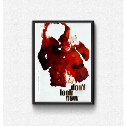 Don't Look Now (1971) Poster Thriller Film Decor Julie Christie Donald Sutherland Art Gift