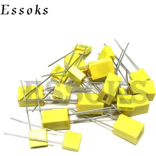 20PCS Correction capacitor 100V 33NF 100V333J 333 333J 0.033UF Pitch 5mm Polypropylene Safety Plastic Film capacitors