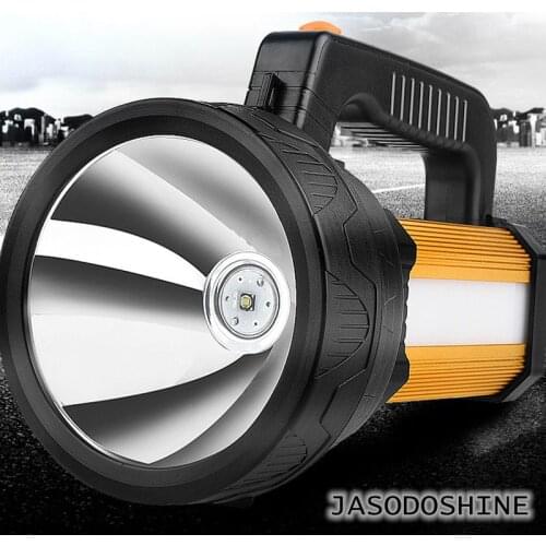 High powerfull LED usb rechargeable Portable Spotlight lantern camping searchlight for fising hunting