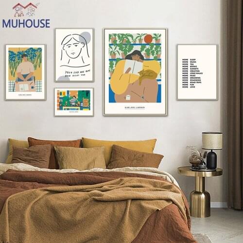 Настенные ретро картины MUHOUSE China At AliExpress