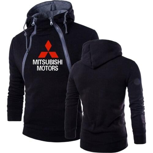 NEW MITSUBISHI MOTORS Harajuku Style Leisure Men Pullover Hoodies Brand Hooded Sweatshirt Classic Tracksuit Warm Slim Tops