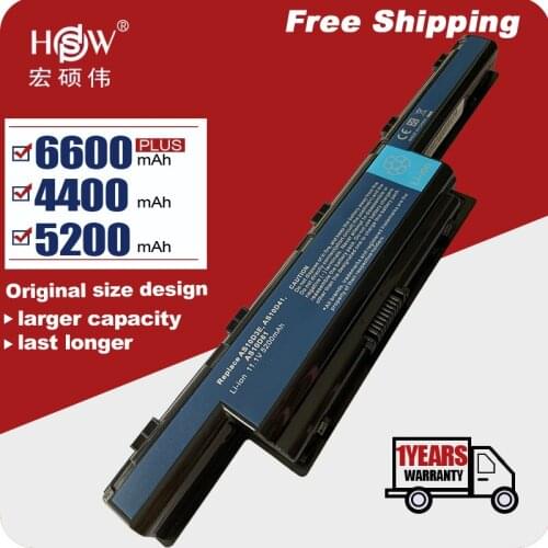 5200mAh New Battery For Acer Aspire AS10D31 AS10D51 V3-571G v3-771g AS10D61 AS10D71 AS10D75 AS10D81 4741 5741 5742 5551G 5560G