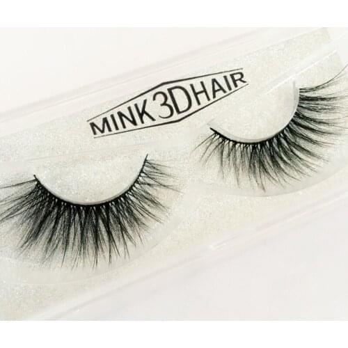 Volume 3D Mink Eyelash Fluffy Natural Long False Eyelashes Thick Fake Eye Lashe100% Hand Made Lashes Extension Tools 2020