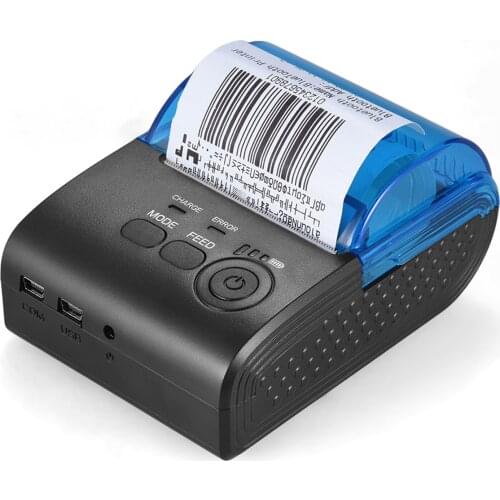 POS-5805DD Portable Mini 58mm Wireless USB Thermal Printer Receipt Bill Ticket POS Printing for iOS Android Windows