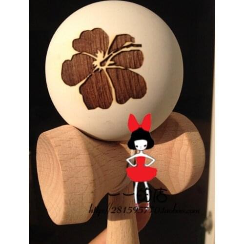 Kendama carved portray adult toys educational toys wholesale customized professional New Professional