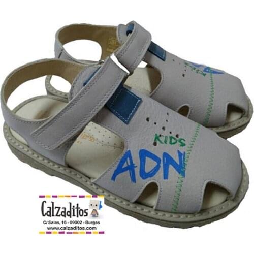 Andanines boys beige leather sandals