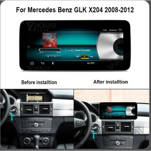 Android system car GPS navigator radio auto multimedia player tape recorder for-Mercedes-Benz GLK X204 2008-2012 stereo FM video