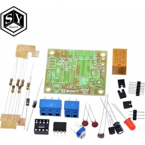 LM393 DIY Light Operated Switch Kit Light Control Switch Photosensitive DIY Electronic Trigger Output Mode Module Funny DIY Kit