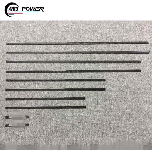 High quality G class w463 g63 g65 A style side molding trim kit carbon fiber material side molding trim kit external decoration