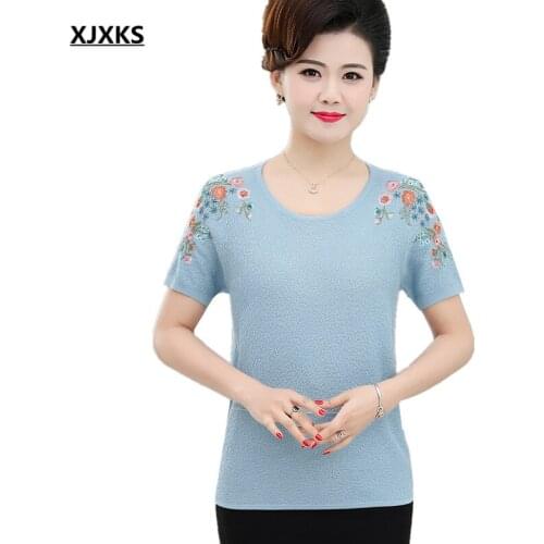 Женские топы и футболки XJXKS China At AliExpress